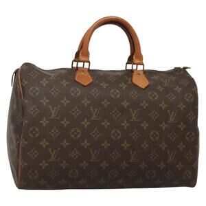 LOUIS VUITTON Monogram Speedy 35 Hand Bag M41524